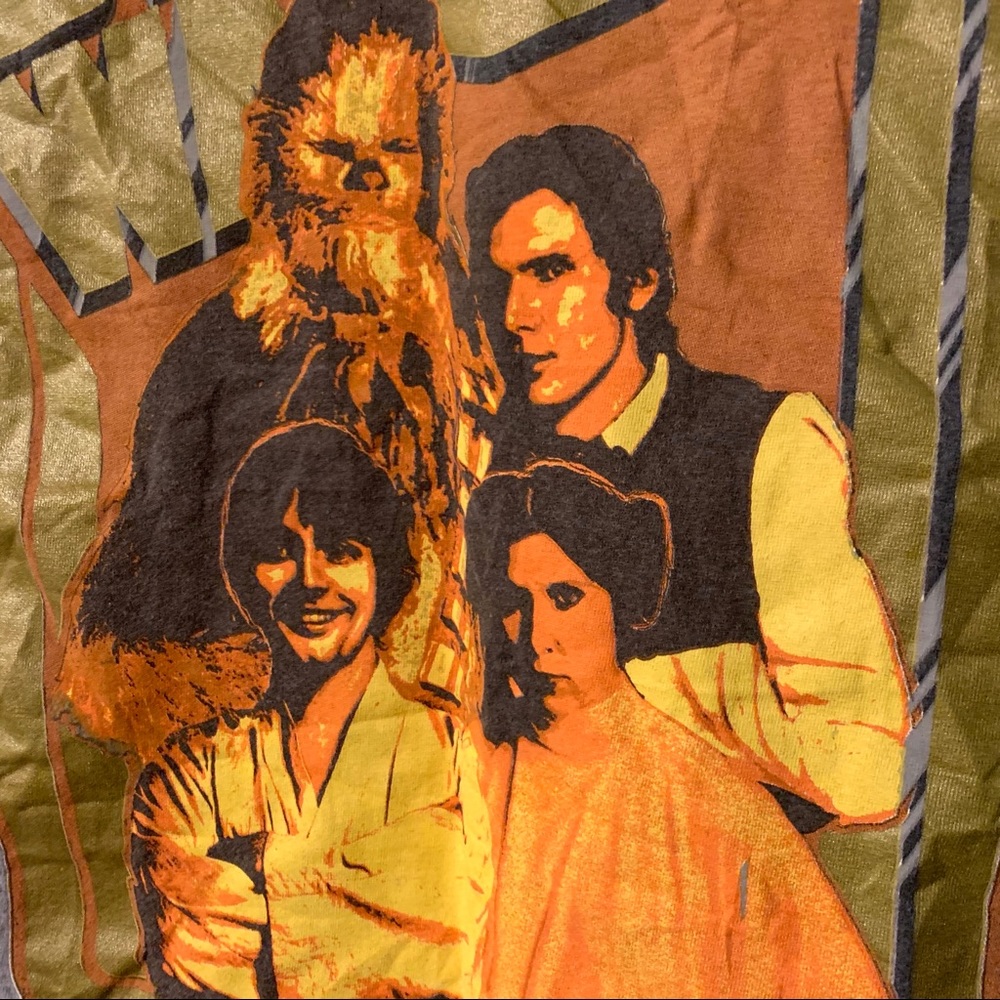 Star Wars T-Shirt Chewie, Princess Leia & Han Solo - Picture 5 of 6